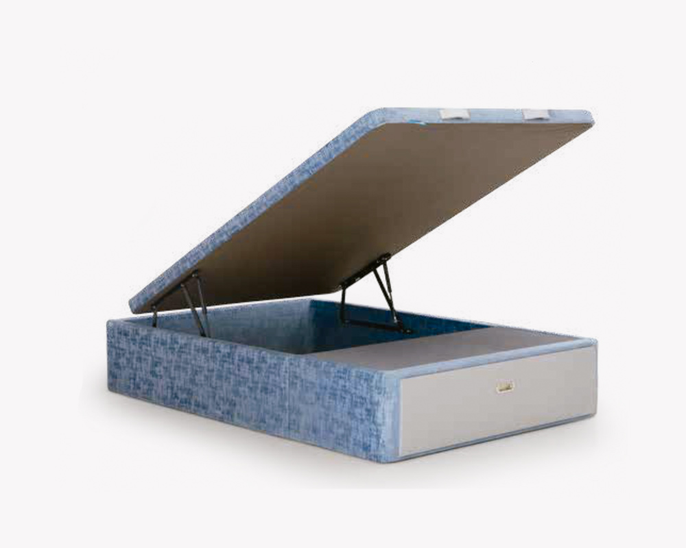CANAPE TAPIZADO GRAN CAPACIDAD CAJON FRONTAL COBBLER - Imagen 2