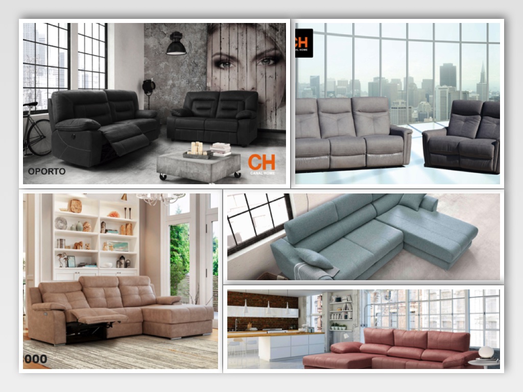Chaise Longue Sofas 3+2